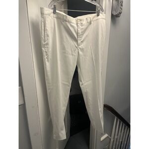 Nike Golf Tour Performance Dri-Fit Golf Pants Men's 42x30 White Beach NWT 103
